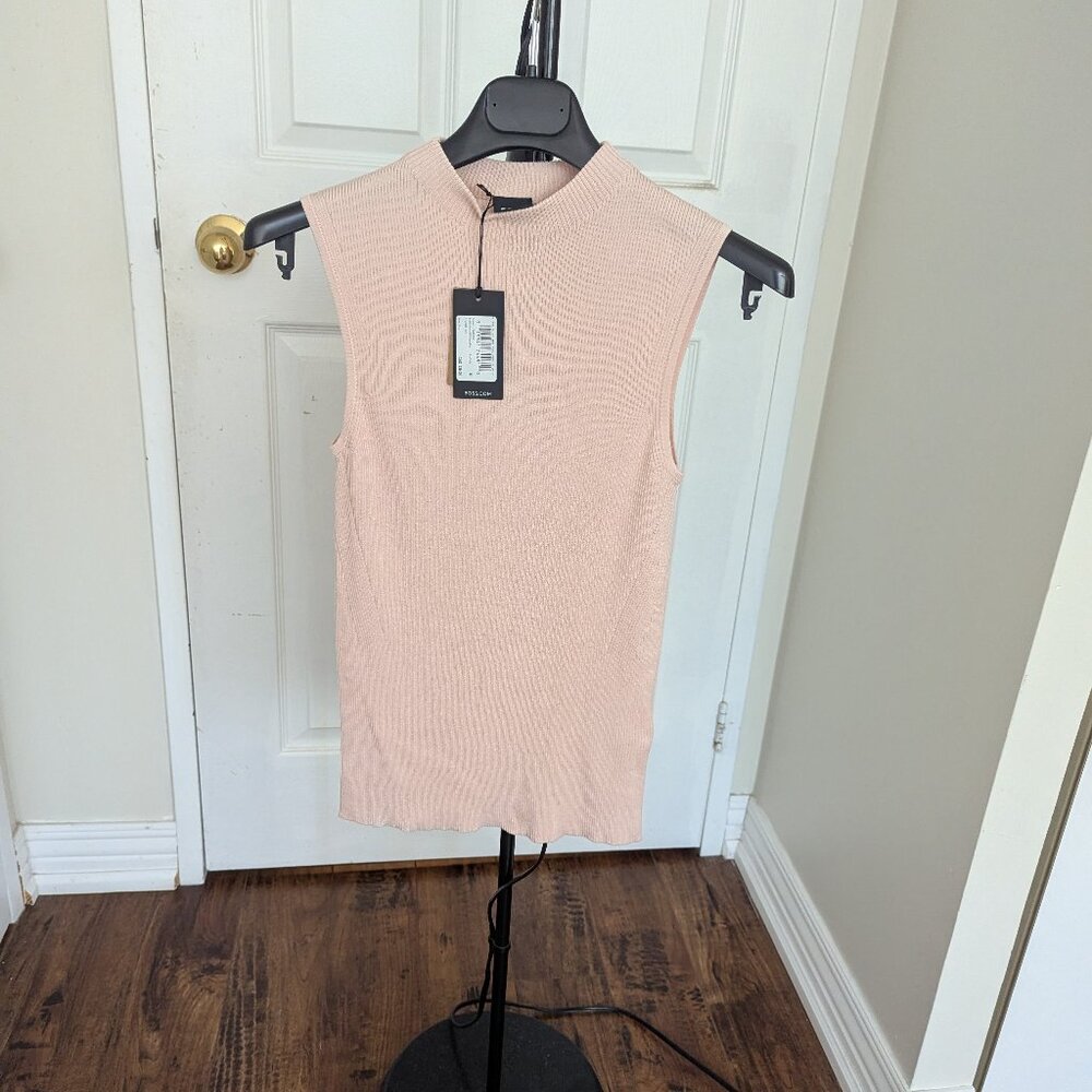 Hugo boss size M knit pastel pink